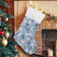 thumbnail image 5 of GZHJMY Wildflower Christmas Stocking, Personalized Large Candy Stocking Hanging Gift, Xmas Stockings Decoration for Family Holiday Party Ornaments Decor Fireplace, 5 of 7