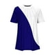 thumbnail image 4 of Tops Cortos para las Mujeres Cuello en V de Moda Casual Manga Corta Primavera Verano Top, Tops de Baile para las Mujeres, 4 of 4