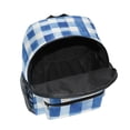 thumbnail image 6 of FORMRS School Backpack with Front Zippered Pocket 12" Student Travel Daypack, Blue Plain, 6 of 6