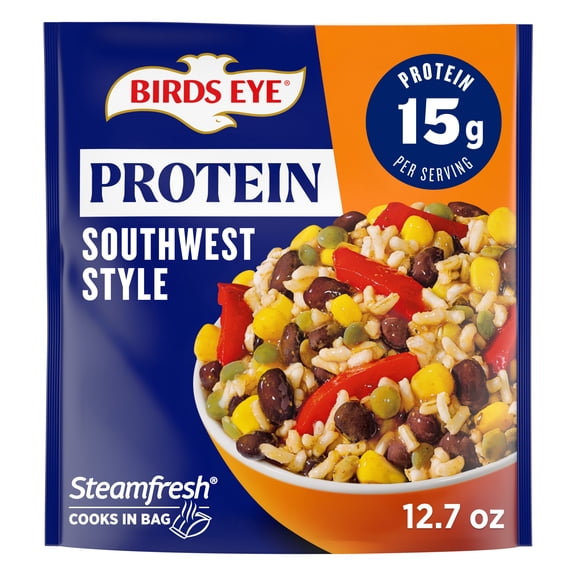 Birds Eye Protein Southwest Style, 15g of Protein, Frozen Side, 12.7 oz.