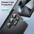 thumbnail image 5 of JETech Matte Case for Samsung Galaxy S24 Ultra 5G, Frosted Translucent Back Protective Slim Phone Cover, Anti-Fingerprints (Black), 5 of 6