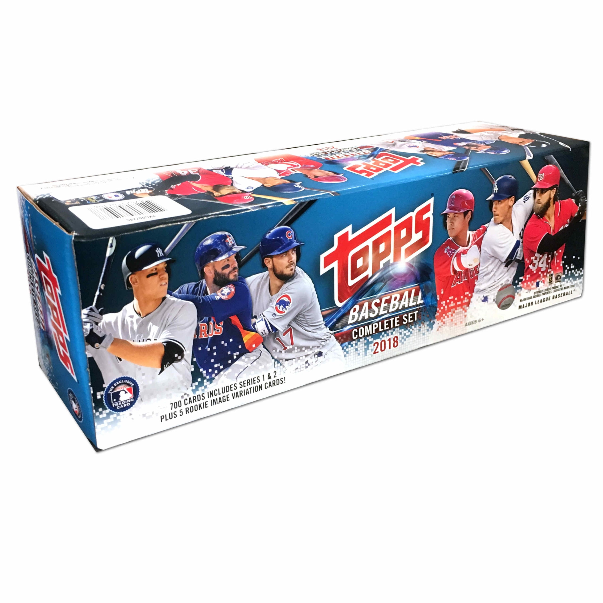 2018 Topps MLB Baseball Trading Cards Complete Set Featuring Rookies