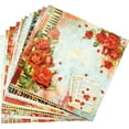 thumbnail image 2 of Ciao Bella Double-Sided Paper Pack 90lb 12"X12" 12/Pkg-Tango, 12 Designs/1 Each, 2 of 3