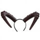 thumbnail image 2 of Alodidae Diadema de cuernos de diablo rojo, cuerno de demonio grande, disfraz de Halloween, accesorios de cosplay para mujeres y hombres, 2 of 4