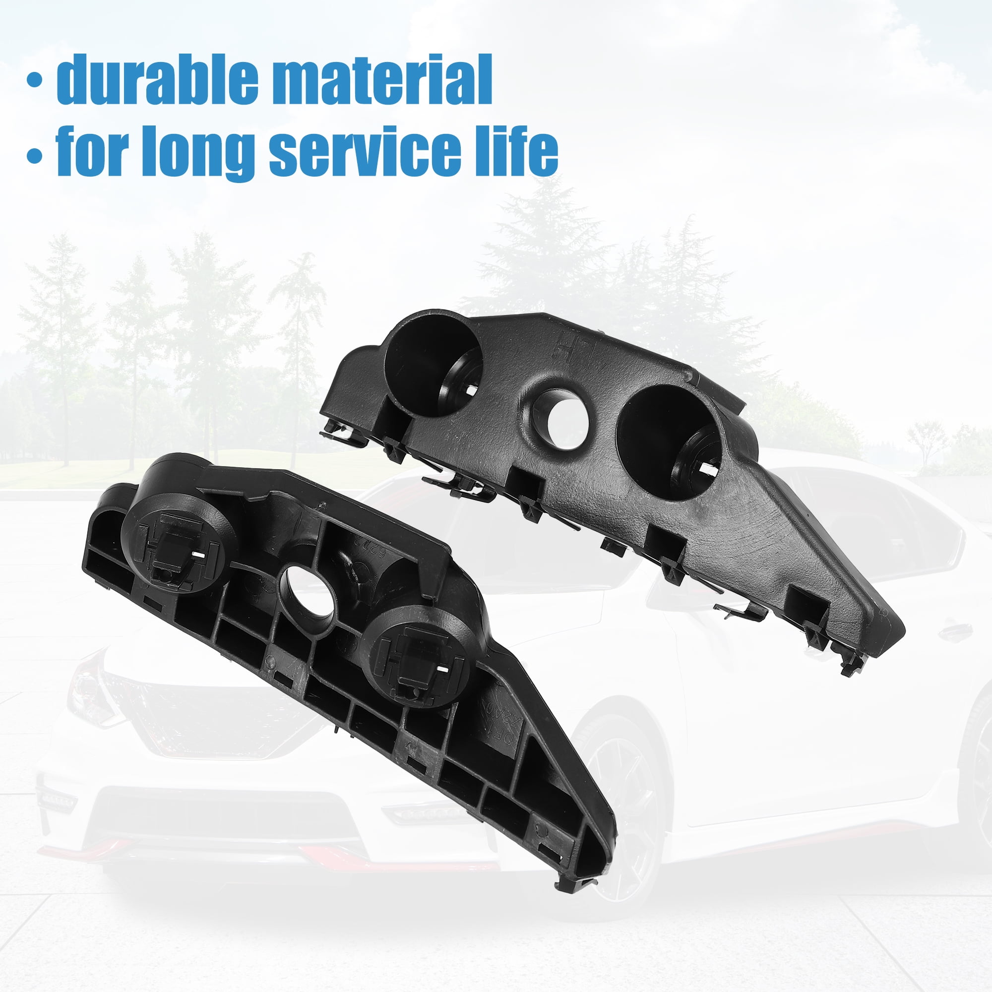 1 Pair Car Left and Right Side Front Bumper Mounting Support