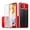 Red, variant on Phone Case for Samsung Galaxy A04e with Tempered Glass Screen Protector Cover and Camera Cover Slide 360 Full Body Protection Slim Clear Bumper Cell Accessories AO4e A 04e Women Men Red