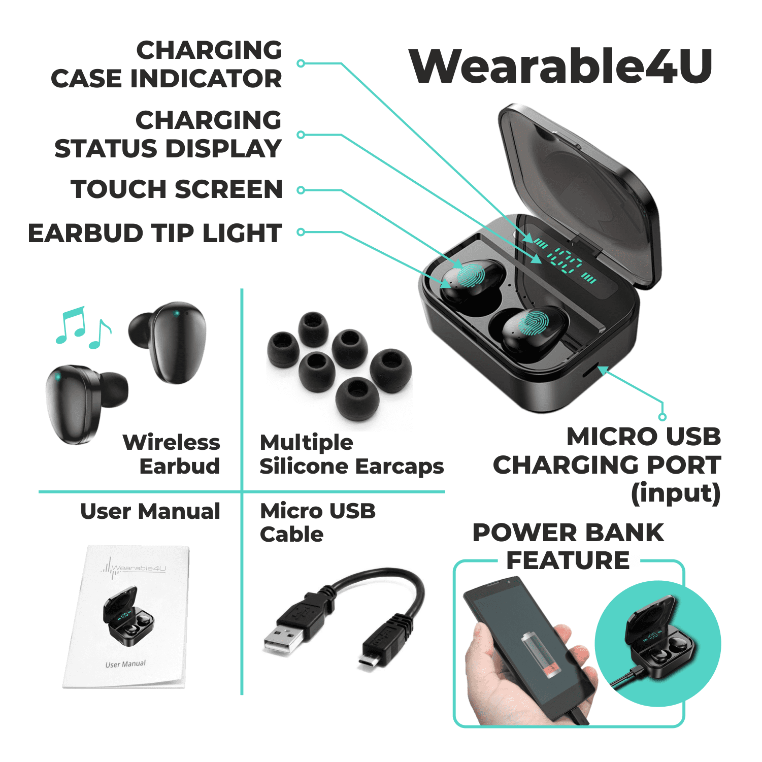 Garmin Tread XL - Baja Chase Edition, Rugged, 10” Off-Road Chase Navigator, Portable GPS for Baja Support Trucks with Wearable4U Black EarBuds Bundle