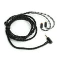 thumbnail image 4 of Cable de audio para Shure SSSU, Cable de audio mejorado MMCXOFC chapado en plata de 25 núcleos Cable de audio mejorado con núcleo equilibrado Durabilidad mejorada, 4 of 8