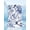 Blue, variant on White Blue Spring Floral Cooling Blanket,Lightweight Breathable Summer Throw Blanket with Double Sided Cold Effect,Summer Botanical Hummingbird Picnic Blankets Bed Sheet for Hot Sleepers 50"x60"