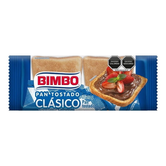 Pan tostado Bimbo   clásico 210 g
