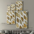 thumbnail image 4 of Patterned Leaf Shapes II Premium Gallery Wrapped Canvas - Ready to Hang, 4 of 9