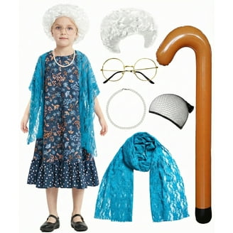Lyacmy 100 Days Pink Old Lady Costume, 100th Grandma Granny Dress up - Walmart.com Lyacmy 100 Days Pink Old Lady Costume, 100th Grandma Granny Dress up - Walmart.com