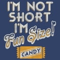 thumbnail image 2 of Boy's Lost Gods Halloween Fun-Size Candy  Pull Over Hoodie Navy Blue Heather Small, 2 of 4