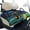 Bigfoot Golf Pattern, variant on Pzuqiu Tropical Leaves Quilted Golf Cart Seat Cover | 2-Person Universal Fit with 4 Pockets | Non-Slip Protective Accessory for Golfers
