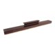 thumbnail image 4 of Herramienta de limpieza compacta, profesional, ergonómica, de madera resistente para barrido de tejo. Rojo oscuro, 4 of 9