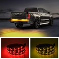 thumbnail image 4 of Universal LED Tailgate Light Strip Bar, Double Flash Warning Signal for Truck & SUV Rear Bumper, Sequential Amber Turn, Red Brake Light, 12V, 4 of 8