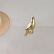 thumbnail image 5 of Perchero moderno con forma de pájaro para ropa, decoración del hogar y dormitorio. Oro SML, 5 of 8
