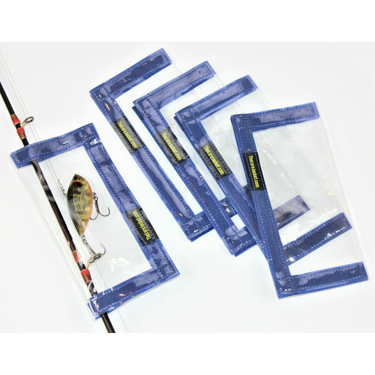 The Lure Jacket Angler 5-Pack - 5 Color Options 8L x 8W; Fishing Lure  Wrap, Lure Cover