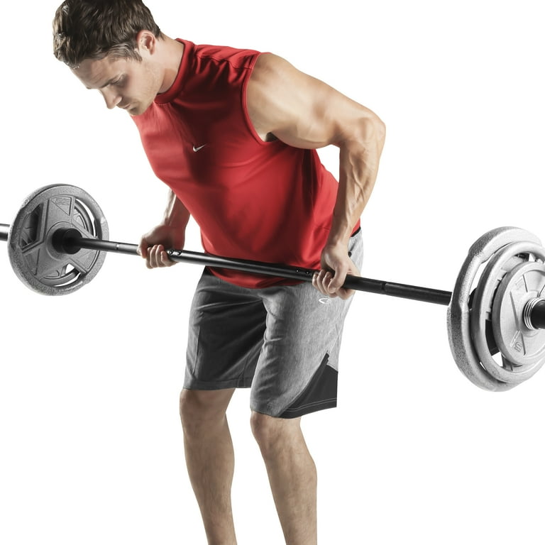Walmart 110 lb weight set sale