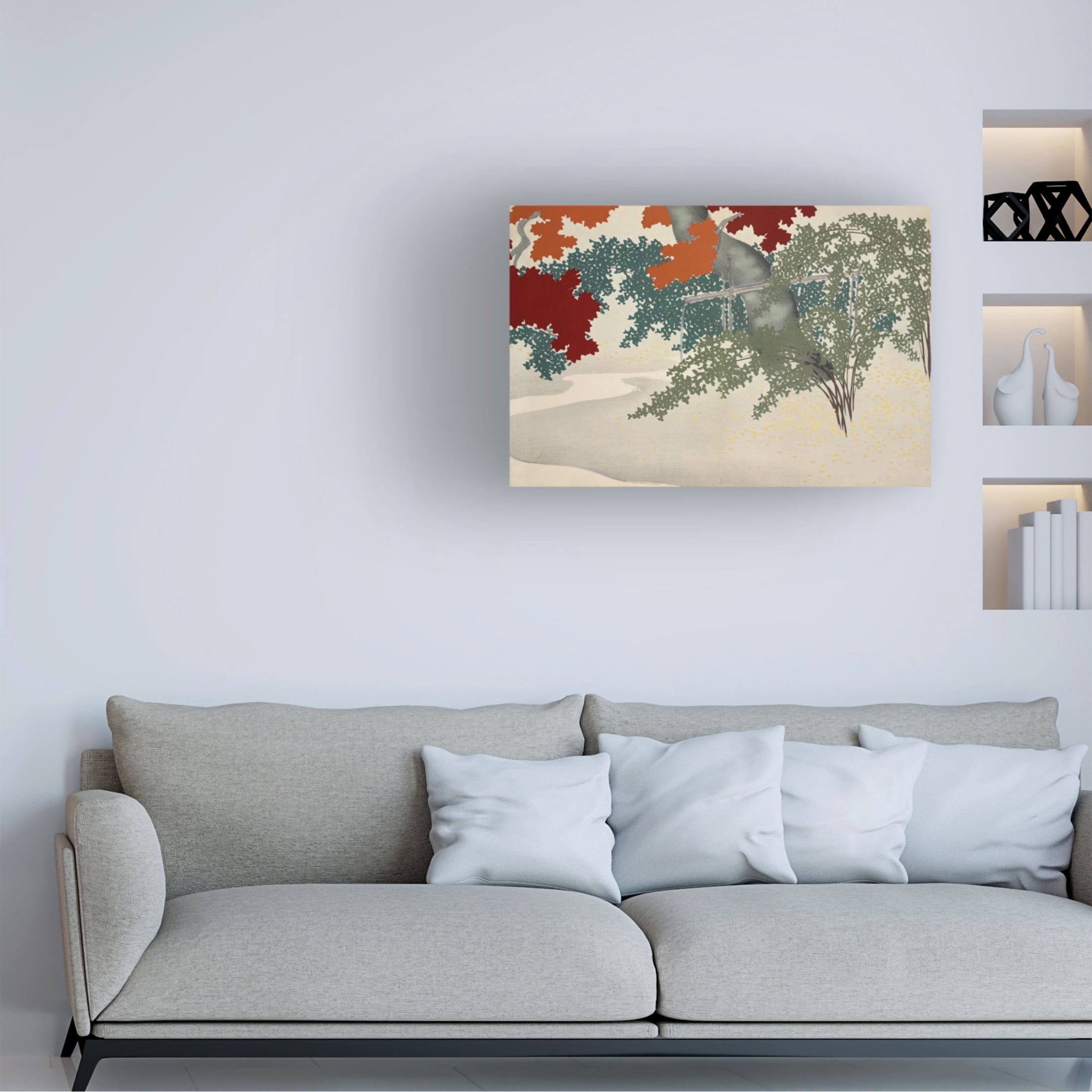 Trademark Fine Art Pictufy Maple from Momoyogusa Canvas Wall Art