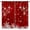 Xmas-2, variant on Merry Christmas Curtains, Merry Xmas Glitter Snowflake Window Treatments for Living Room Bedroom Kitchen Holiday Party Decor,Red Burgundy New Year Drapes 2 Panel Sets,42x54 Inch