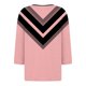thumbnail image 4 of CHOII 50% de descuento en camisetas de mujer 2024. Camiseta con botones, manga 3/4, para uso diario, fin de semana, básica, cuello en V, blusas de mujer, mangas tres cuartos, camisetas de verano para, 4 of 5
