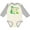 Natural and Heather, variant on Inktastic My Memaw Loves Me Grandson Dinosaur Boys Long Sleeve Baby Bodysuit