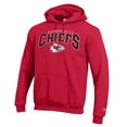 thumbnail image 2 of Men's Champion Red Kansas City Chiefs Powerblend Arch over Logo Hoodie, 2 of 3