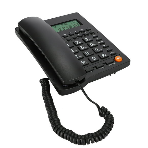 Teléfono de Identificación de Llamadas, Juego de Teléfono Fácil de Instalar Operación Fácil 10 Key de Accessos Directos para el Hotel para el Restaurante para la Oficina