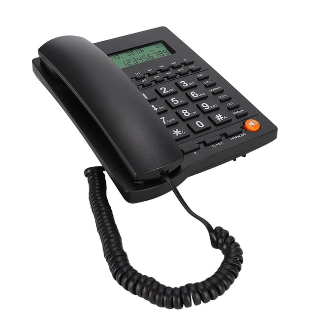 Teléfono de Identificación de Llamadas, Juego de Teléfono Fácil de Instalar Operación Fácil 10 Key de Accessos Directos para el Hotel para el Restaurante para la Oficina