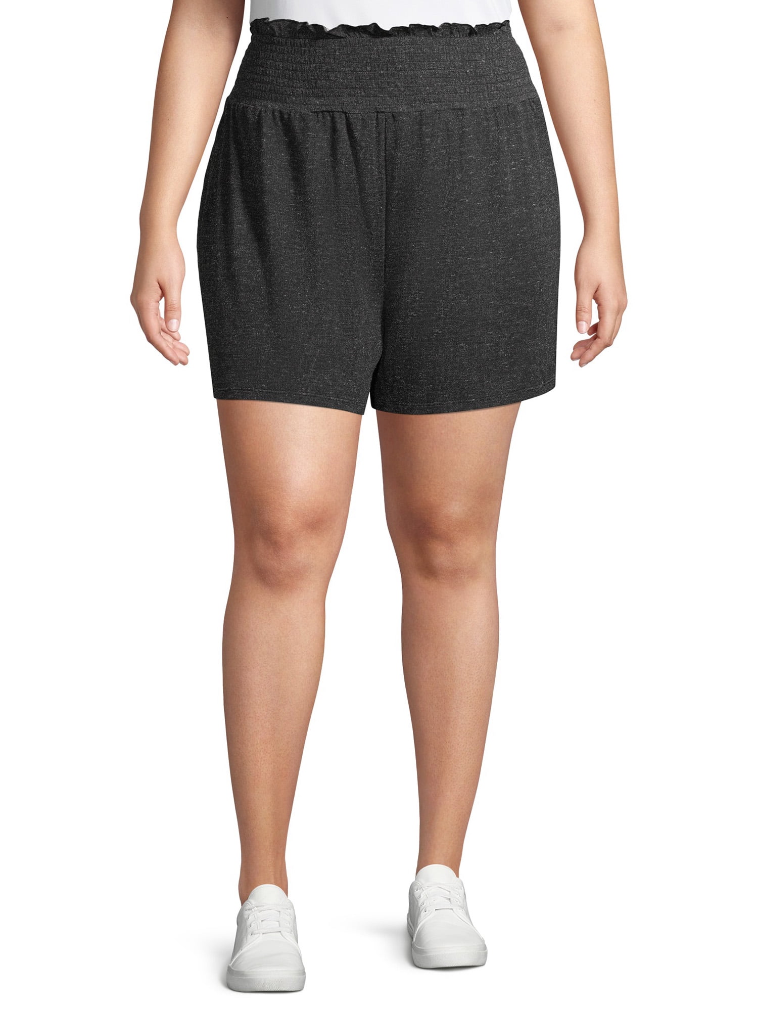 smocked waist shorts