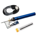 thumbnail image 4 of figatia USB Soldering Iron Kit Heat Resistant Premium Portable for Outdoor Blue, 4 of 7