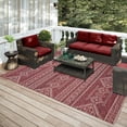 thumbnail image 7 of Indoor/Outdoor Sedona SN14 Paprika Washable 8' x 10' Rug, 7 of 7