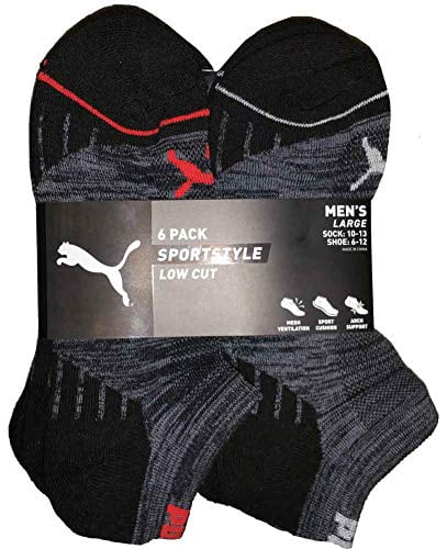 No show Socks Mens 3 Pairs 10-13 Sock Size 6-12 Shoe Wicking Material Grey NEW** 