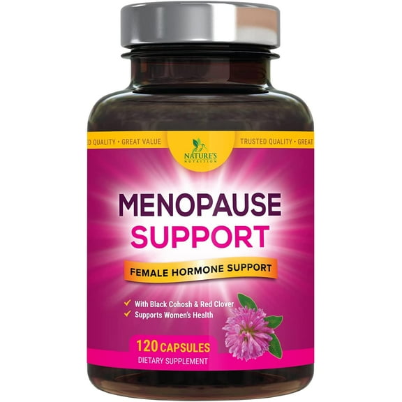 Nature's Nutrition Menopause Multivitamin Supplement, 1256mg, 120 Ct.