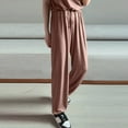 thumbnail image 2 of EDFBUYKRS Female Women Pants Casual Womens Sweatpants Pack Slacks Women's Spring Drape Loose Skinny Leggings Summer Thin Women's Sports Harem Pants L, 2 of 5