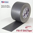 thumbnail image 2 of IPG Fix-It DUCTape, General Maintenance Duct Tape, 2.83" x 60 yd, Silver (Single Roll), 2 of 2
