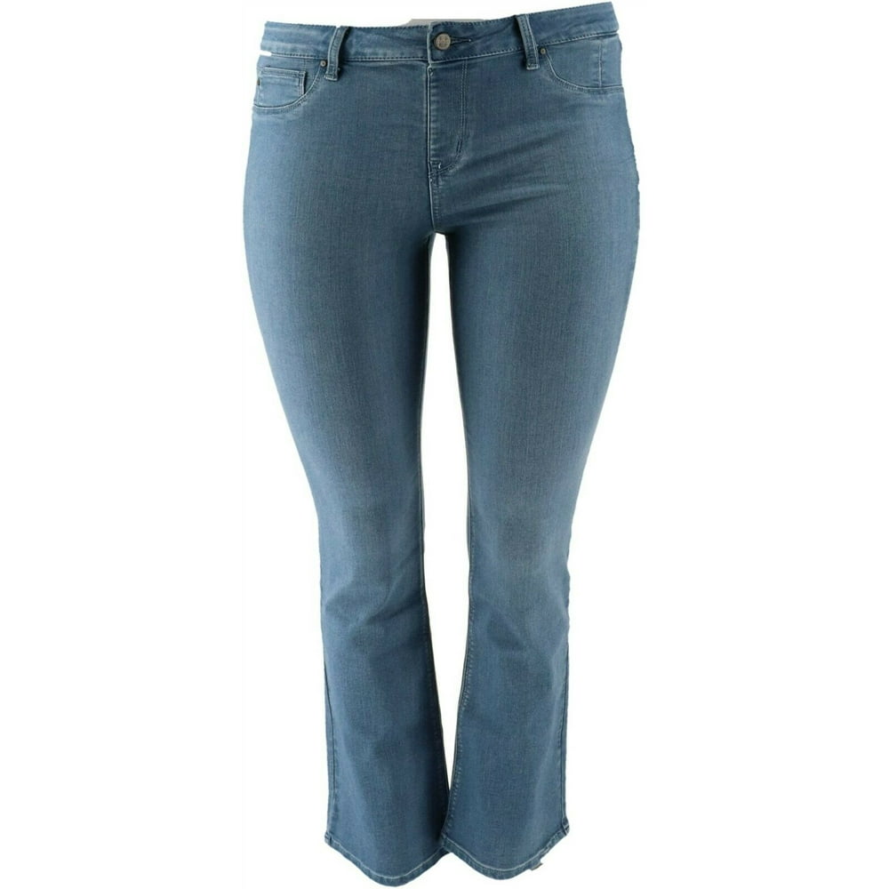 Laurie Felt - Laurie Felt Petite Silky Denim Pull-On Jeans Women's ...