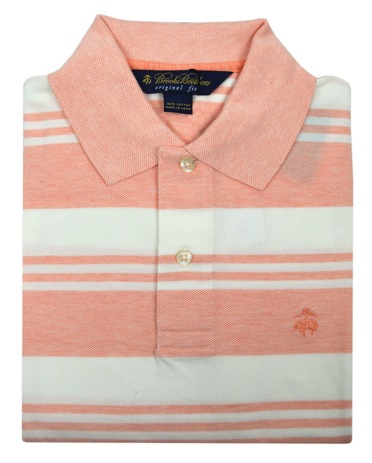 brooks brothers pink polo