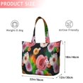 thumbnail image 4 of Pioneer Flower Floral Print Pattern Travel Tote Bags for Women Carry On,Large Weekender Bags for Women Travel,Multi Functional Duffle Bag for Work,Shopping,Sports, 4 of 5