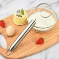 thumbnail image 4 of Stainless Steel Mixing Stick, Thickened Dough Kneader and Batter Tool Featuring Manual Operation for Efficient Flour Mixing and Dough Preparation, Ideal for Home Kitchen Baking and Cooking Blahzhy, 4 of 7