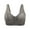 Brown, variant on Daisy Bras for Older Women Front Closure Bras Push Up Bra No Underwire Plus Size Front Button Bra Breathable Bra Purple