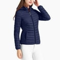 thumbnail image 3 of DAFPZW Women's Packable Removable Hood Puffer Jacket Full-Zip Slim Short Down Jacket Insulated Quilted Warm Winter Coat, 3 of 6