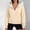 Beige, variant on Women's Faux Fur Trim Hooded Zip Up Jacket Cropped Long Sleeve Soft Fleece Hoodie Coat Casual Lightweight Outerwear Gray S