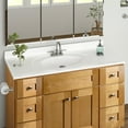 thumbnail image 5 of Design House Brookings 49" x 22" Assembled Bath Vanity with 4" Centerset Top, Modern Birch/White, 5 of 6