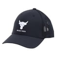 thumbnail image 1 of Gorra Trucker Under Armour Project Rock para hombre, color blanco y negro, 1 of 9