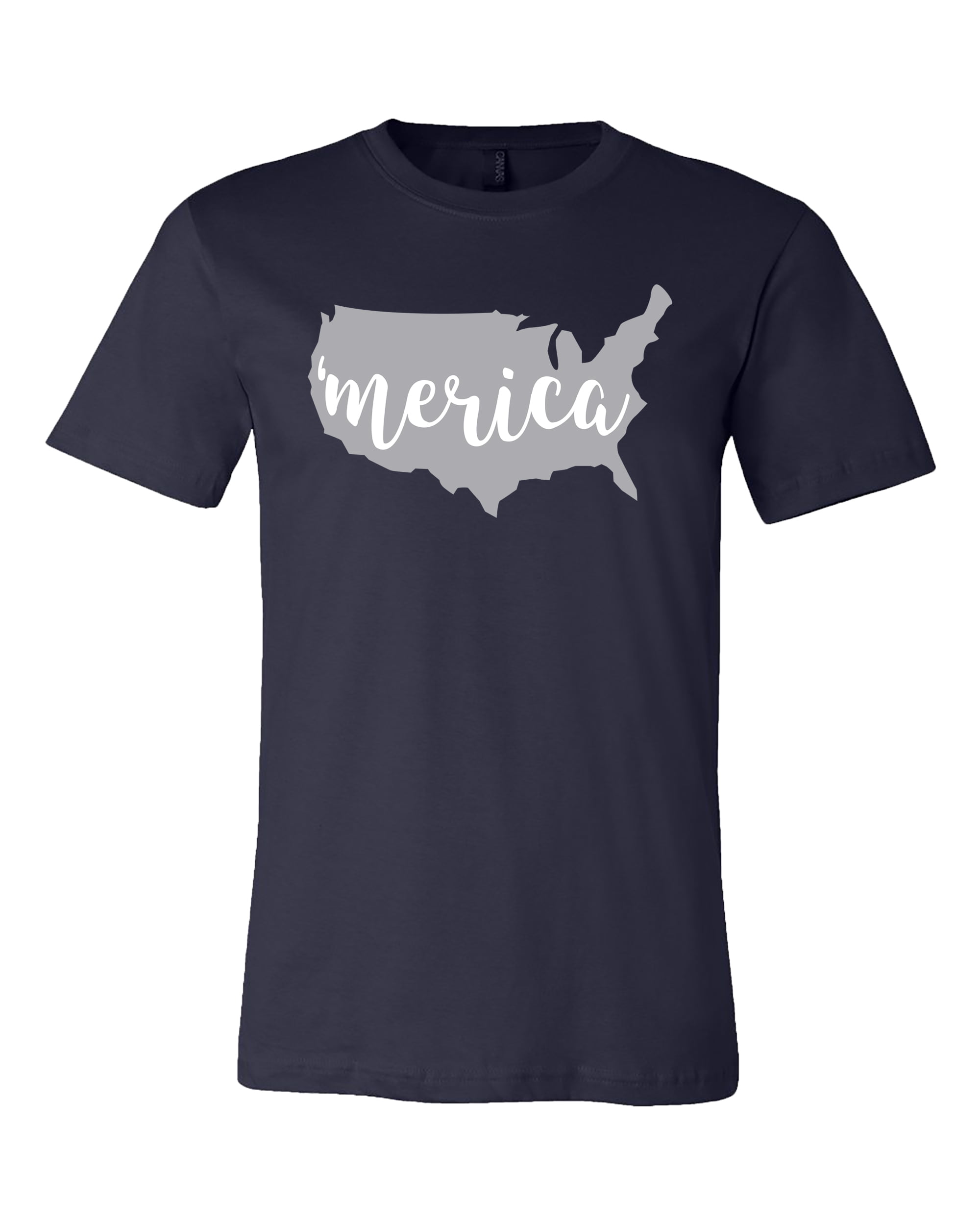 Patriotic Merica Adult Short Sleeve Jersey Tee Shirt Military Green - Bild 11 von 21