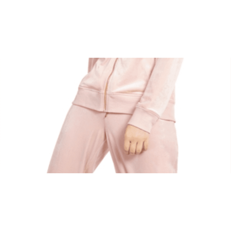 Calvin Klein Women's Velour Logo Zip up Hoodie Pink Size - Walmart.com