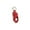 Red, variant on Large Capacity Inhaler Storage Bag with Keychain, PU Leather Protective Sleeve for Asthma Spacer and Inhaler, Travel Case for Office and Car(Light Gray)