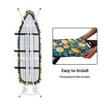 thumbnail image 4 of HELLHERO Ironing Board Cover 3 Fasteners Elastic Edge Breathable Replacement Accessories Polyester Fiber Fabric for Women, Easter, 4 of 5